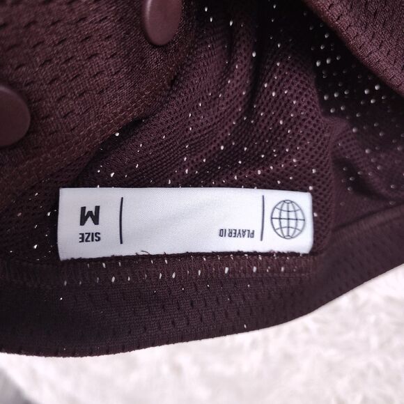 Adidas A&M Jersey Long Sleeve Hoodie Warm Up Practice Sz M - Picture 9 of 11